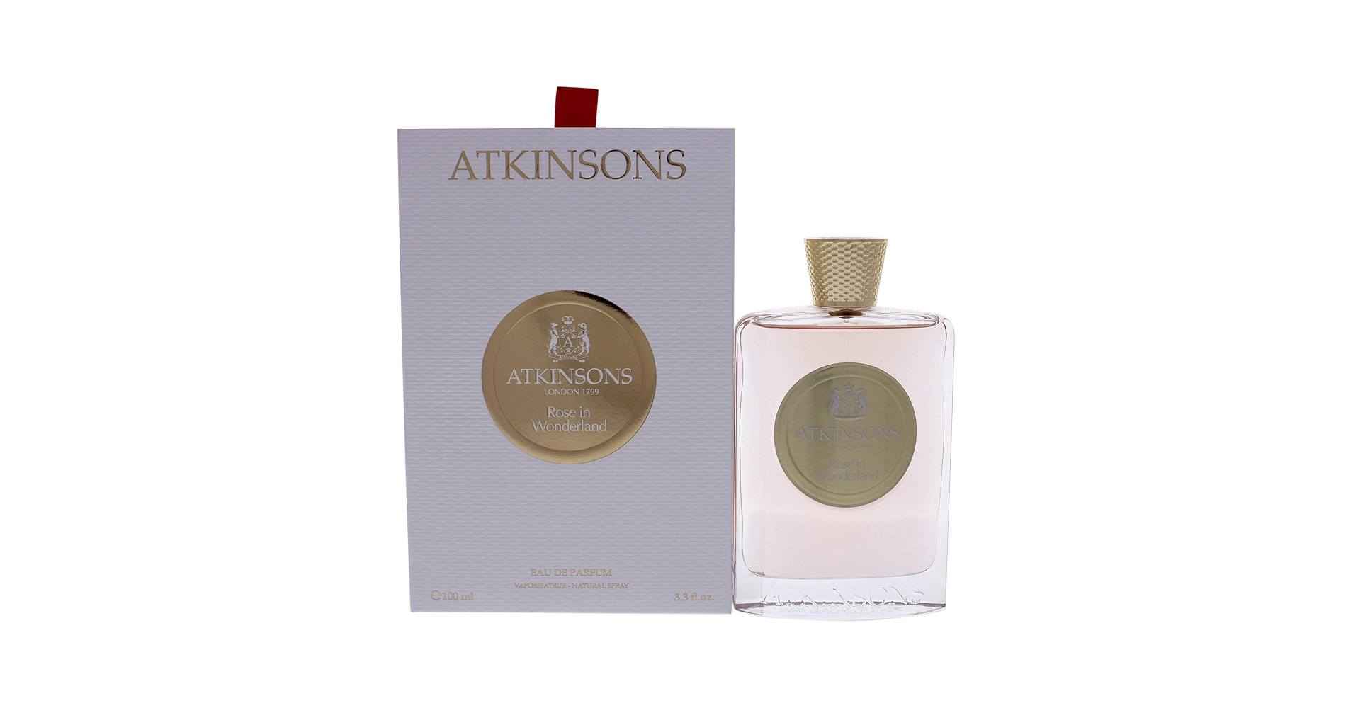 【ほぼ未使用】ATKINSONS アトキンソンズ・ローズ・イン・ワンダーランド Amazon.com : Atkinsons Rose in Wonderland EDP Spray Women